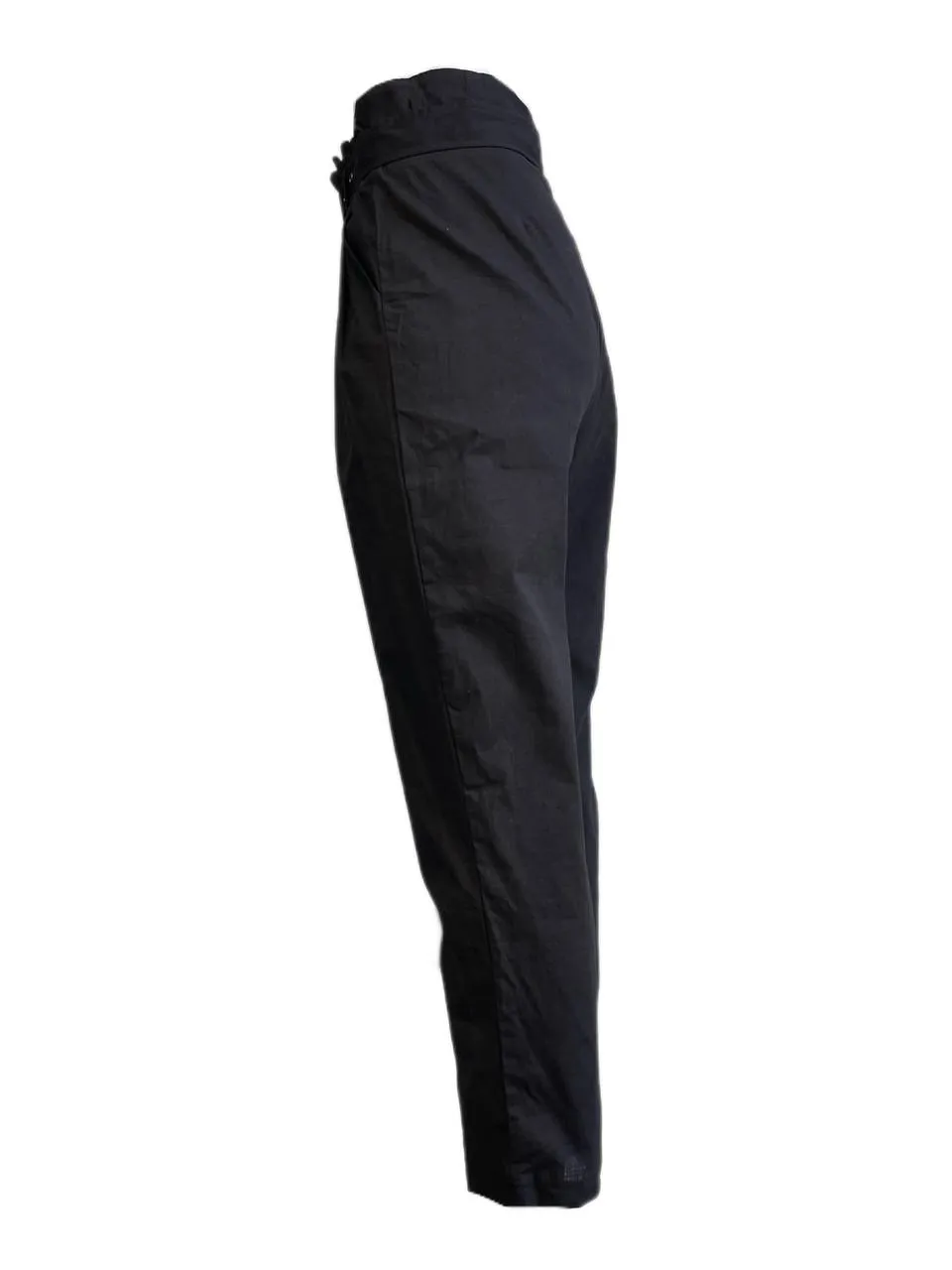 LOST IN LUNAR Women's Black Alaska High Rise Belted Pants Size M NWT