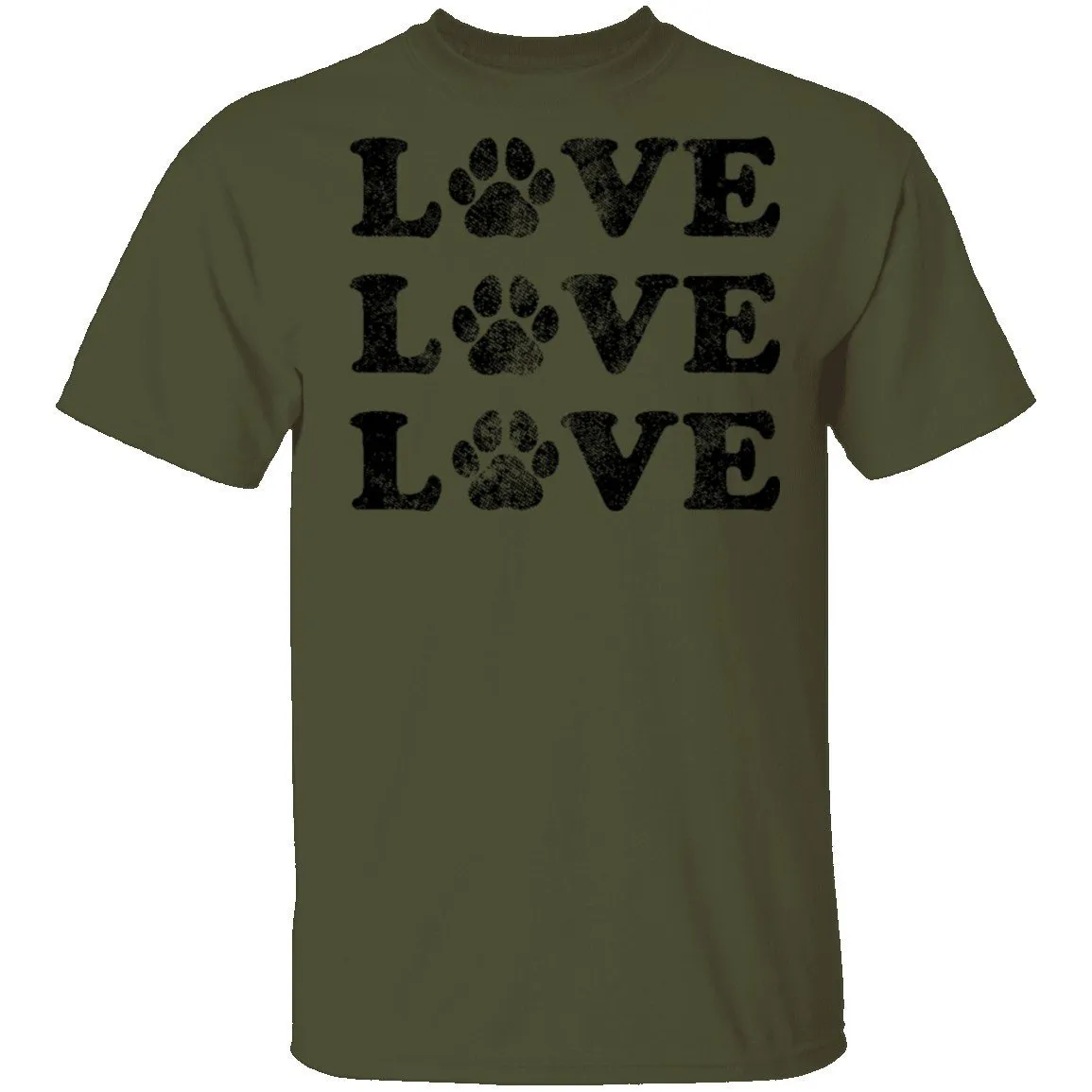 Love Love Love Paws T-Shirt