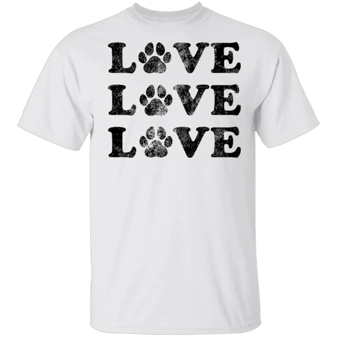 Love Love Love Paws T-Shirt