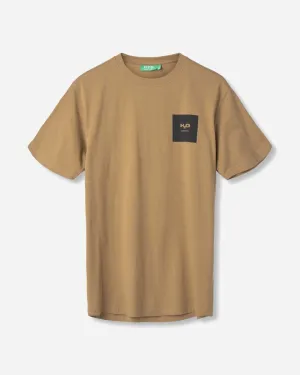 Lyø Organic Tee - Khaki/Black