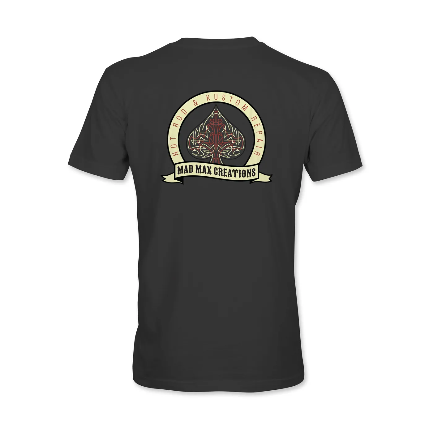 Mad Max Creations Pinstripe Spade T-shirt