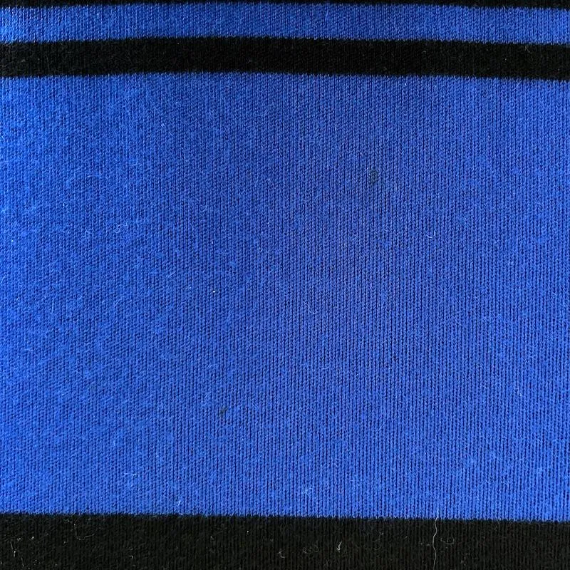 Michael Kors Striped Cashmere Sweater Dress Blue/Black Size Medium Long Sleeve