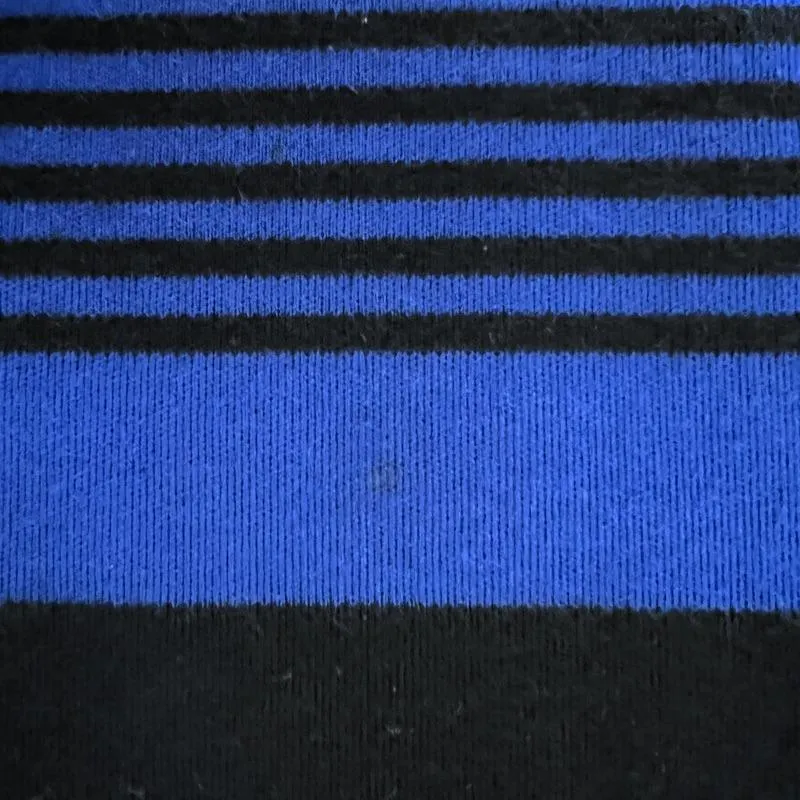 Michael Kors Striped Cashmere Sweater Dress Blue/Black Size Medium Long Sleeve