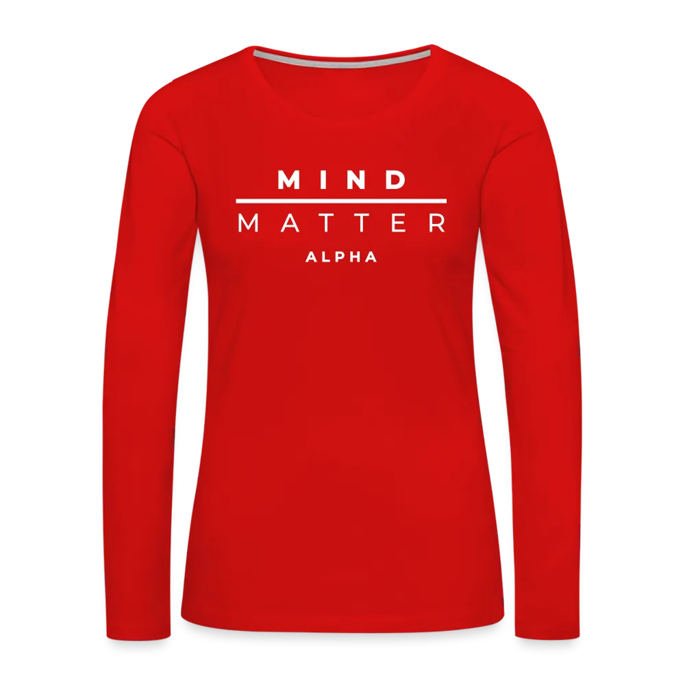 MM Alpha- Women's Premium Long Sleeve T-Shirt