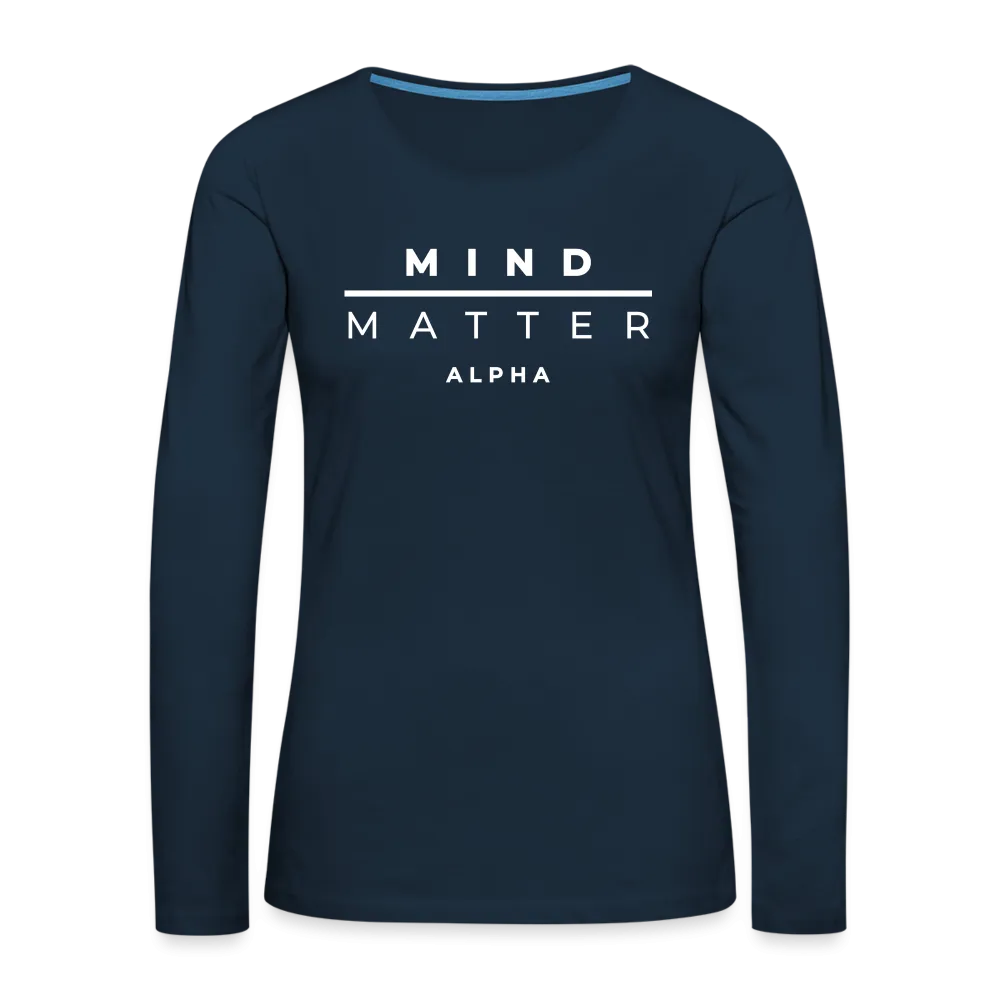MM Alpha- Women's Premium Long Sleeve T-Shirt