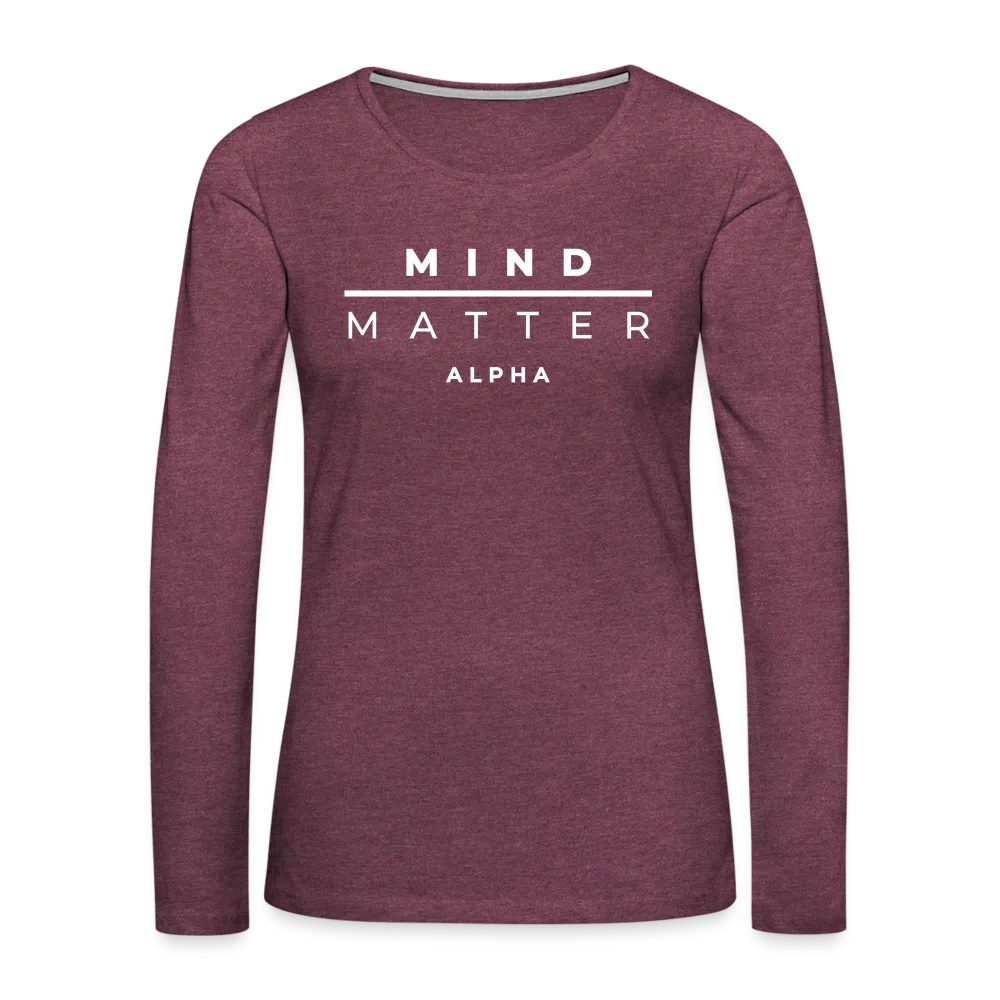 MM Alpha- Women's Premium Long Sleeve T-Shirt