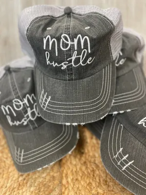 Mom Hustle Embroidered Hat
