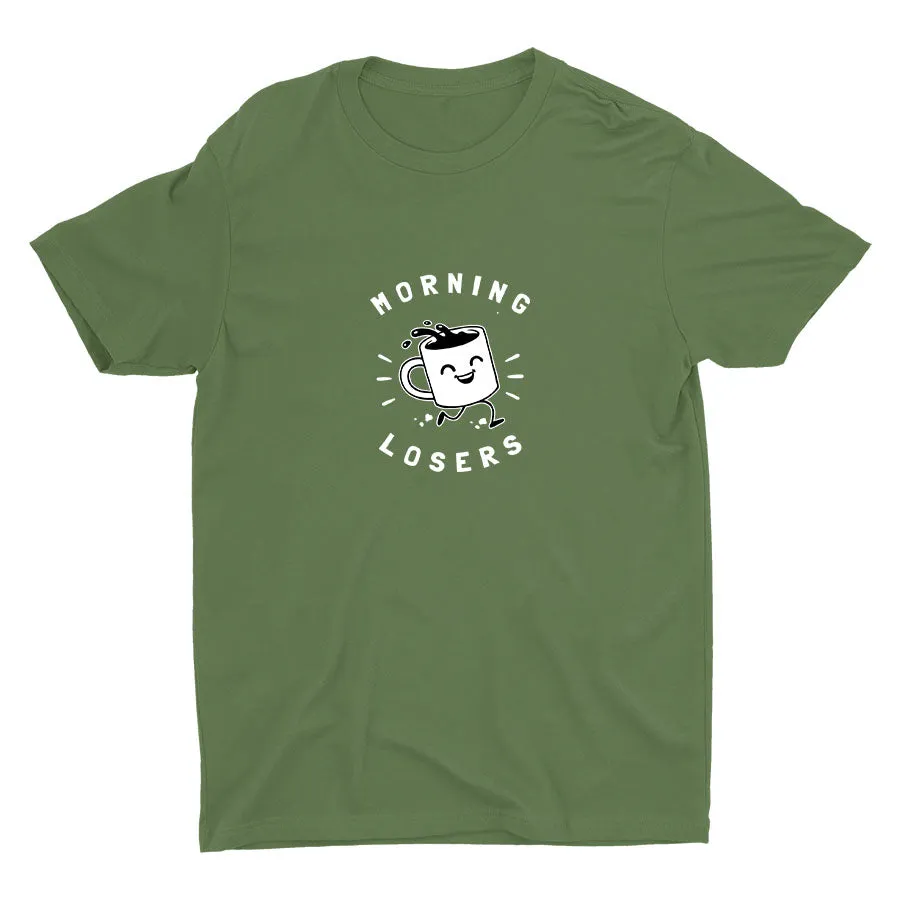 Morning Coffee Cotton Tee