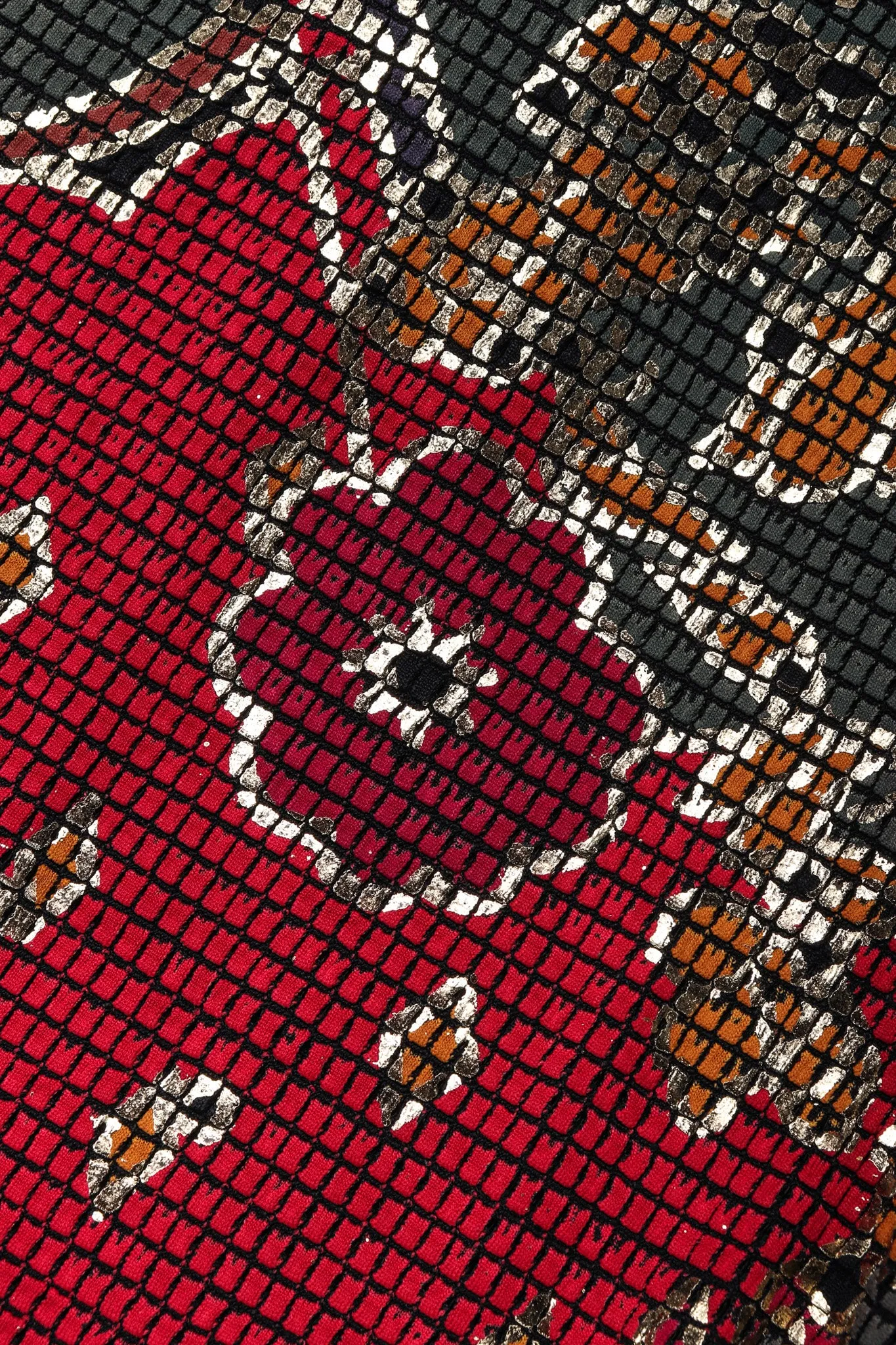 Mosaic Drop Waist Dress