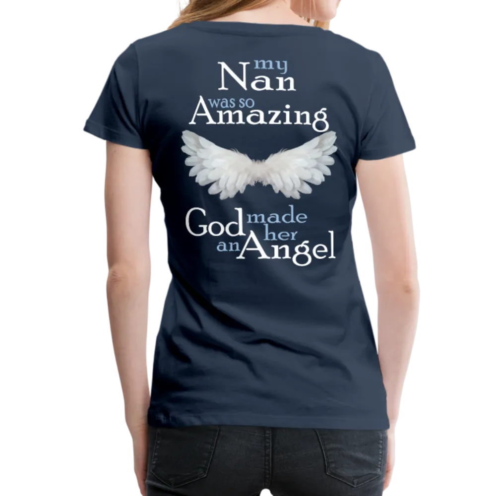 Nan Amazing Angel Women’s Premium T-Shirt