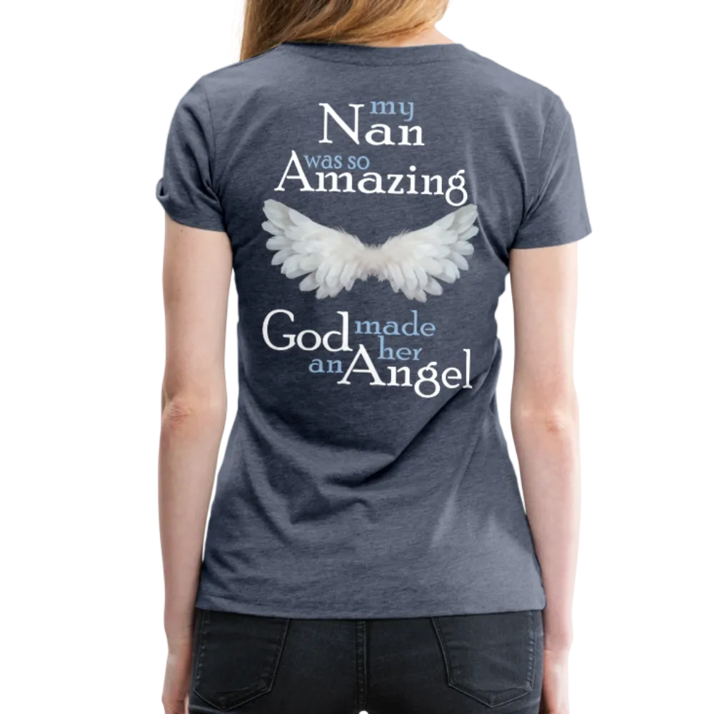 Nan Amazing Angel Women’s Premium T-Shirt