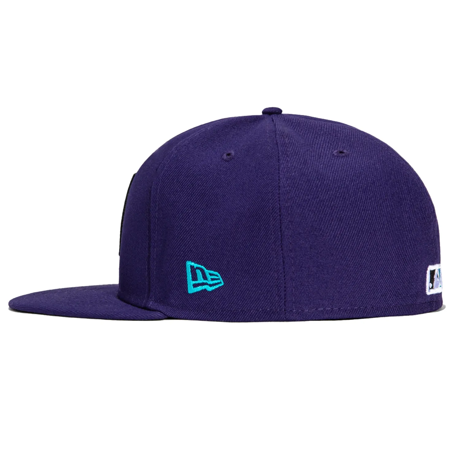 New Era 59Fifty Arizona Diamondbacks 25th Anniversary Patch A Hat - Purple