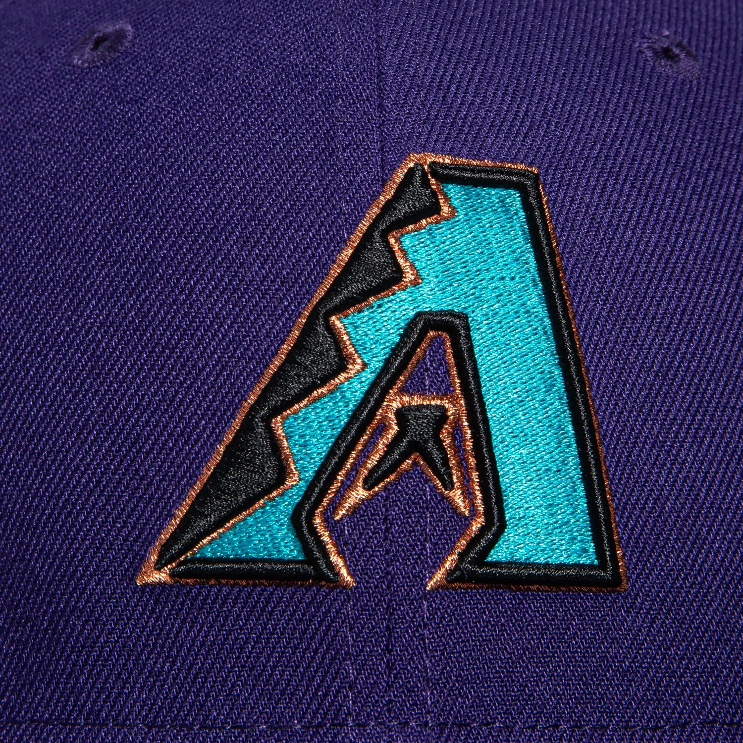 New Era 59Fifty Arizona Diamondbacks 25th Anniversary Patch A Hat - Purple