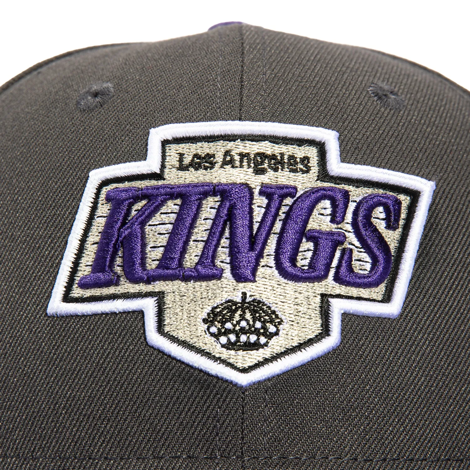 New Era 59Fifty Los Angeles Kings 2002 All Star Game Patch Hat - Graphite, Purple
