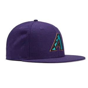 New Era 59Fifty Retro On-Field Arizona Diamondbacks 1998 Hat - Purple