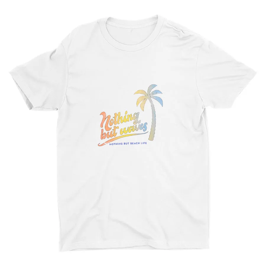 Nothing But Waves Cotton Tee