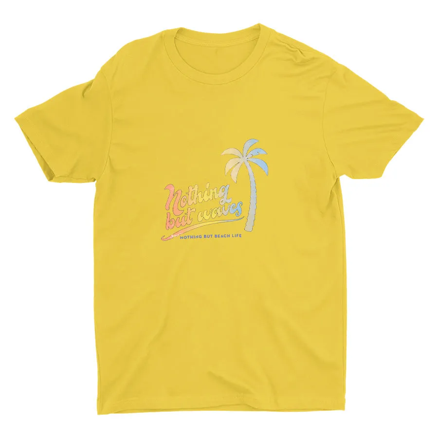 Nothing But Waves Cotton Tee