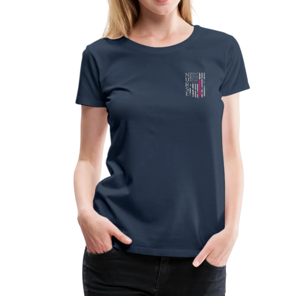 Nurse Flag Women’s Premium T-Shirt (CK1312)