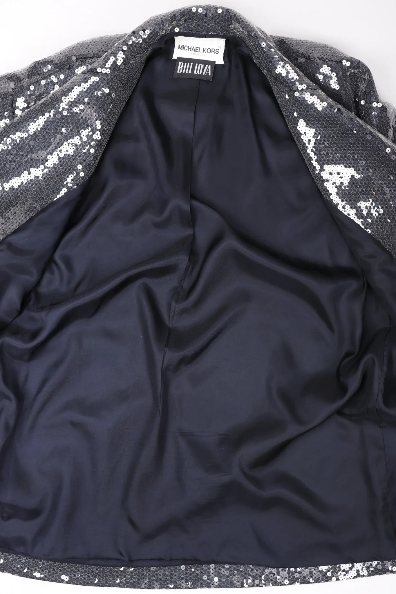 Oversized Sequin Coat