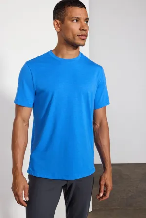 Pima Cotton Tee - New Blue