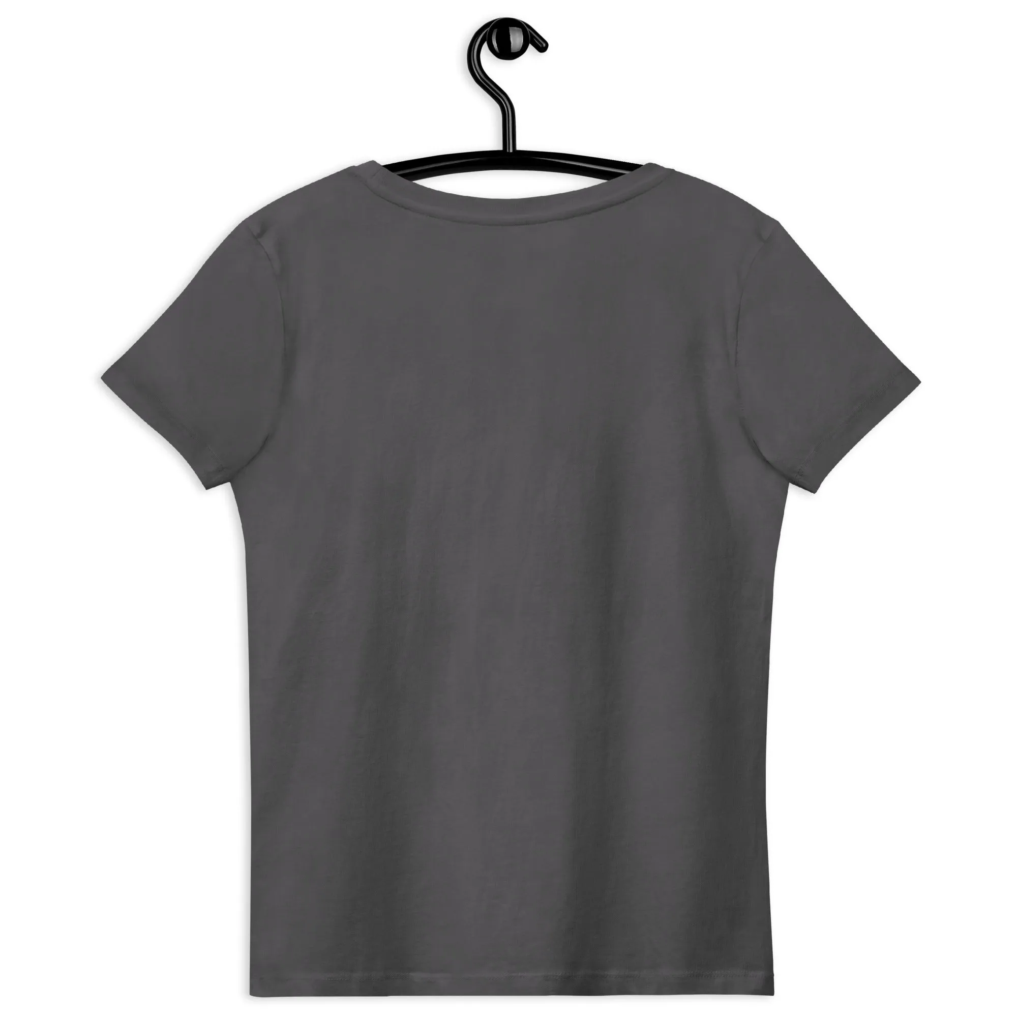 Pink Flowers - Women's Fitted Eco Tee