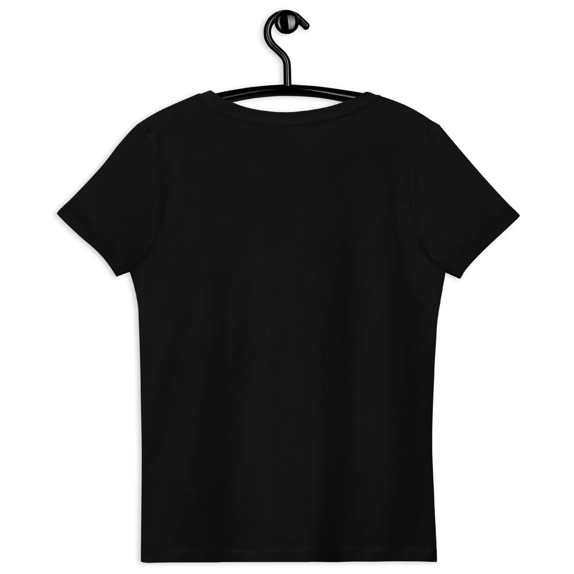 Pink Flowers - Women's Fitted Eco Tee