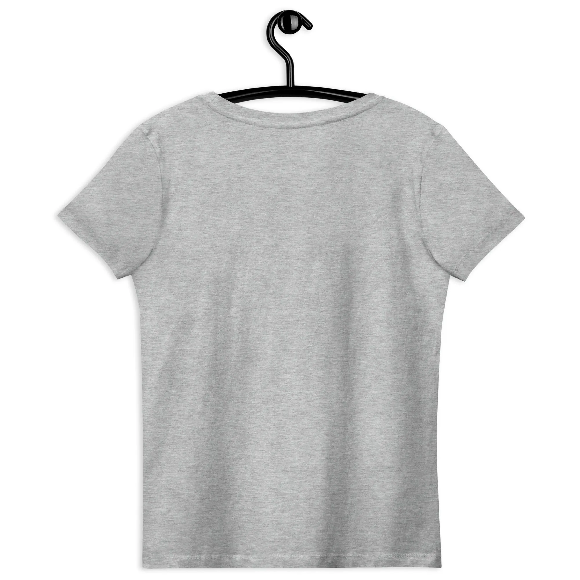 Pink Flowers - Women's Fitted Eco Tee