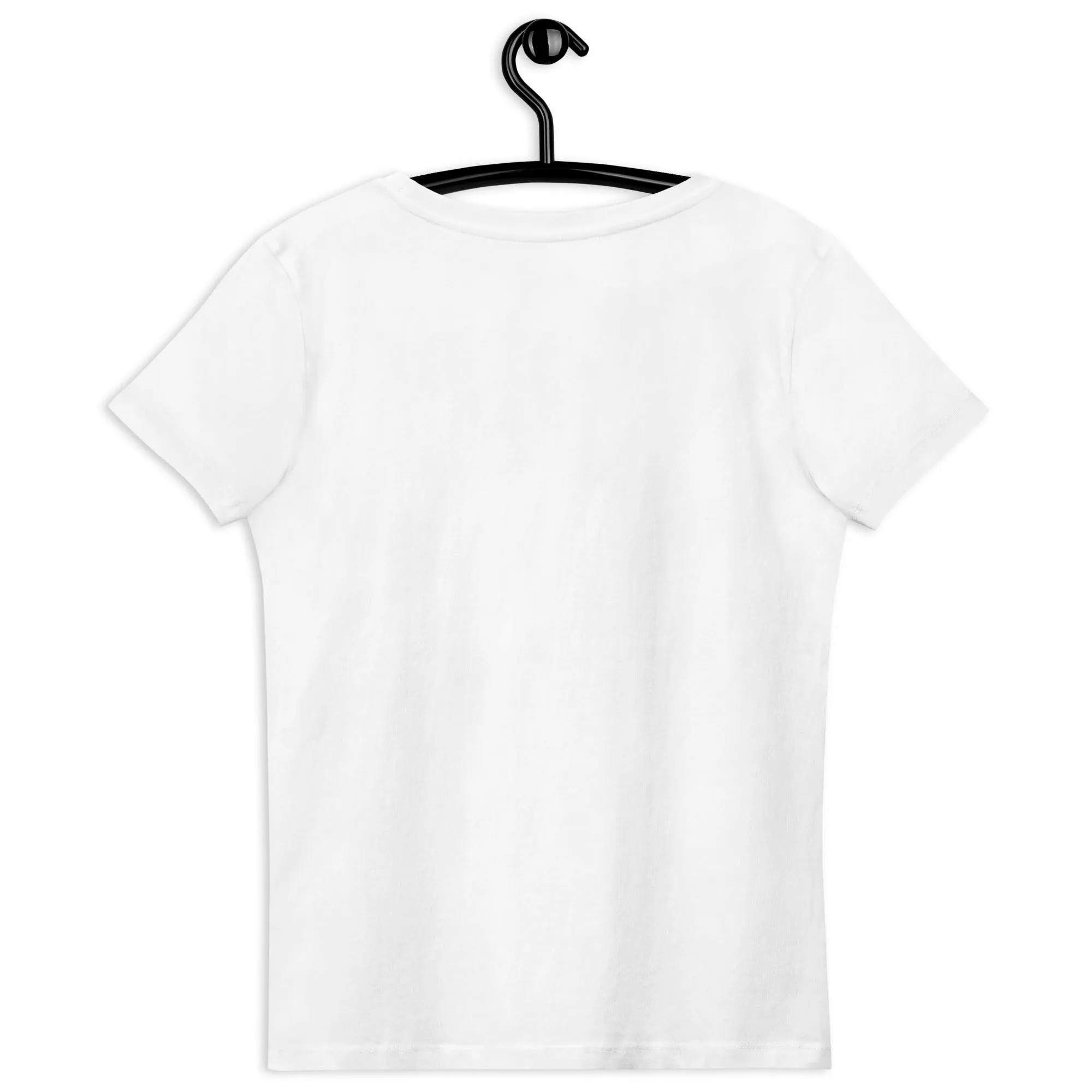 Pink Flowers - Women's Fitted Eco Tee