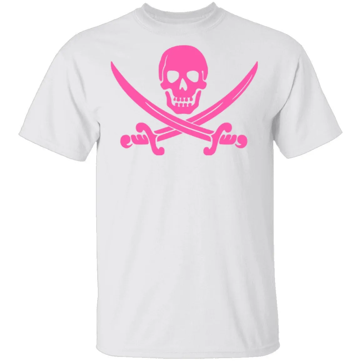 Pink Pirate Logo T-Shirt