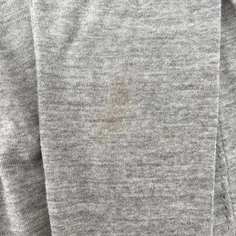 Proenza Schouler V-Neck Sweater Heather Gray Merino Wool Size Extra Small