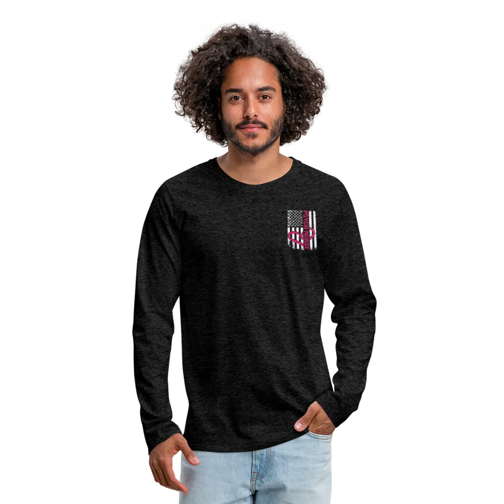 Psych Nurse Men's Premium Long Sleeve T-Shirt