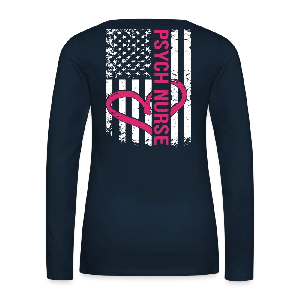 Psych Nurse Women's Premium Long Sleeve T-Shirt