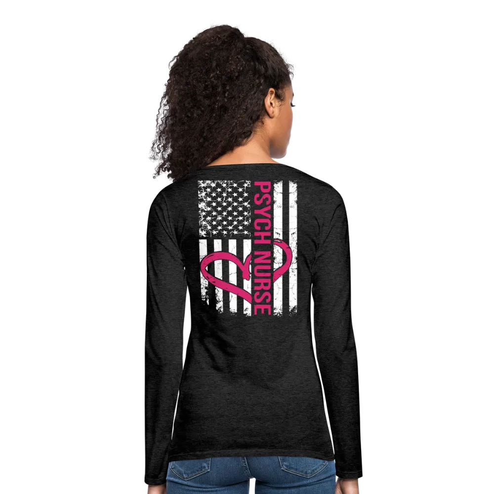 Psych Nurse Women's Premium Long Sleeve T-Shirt
