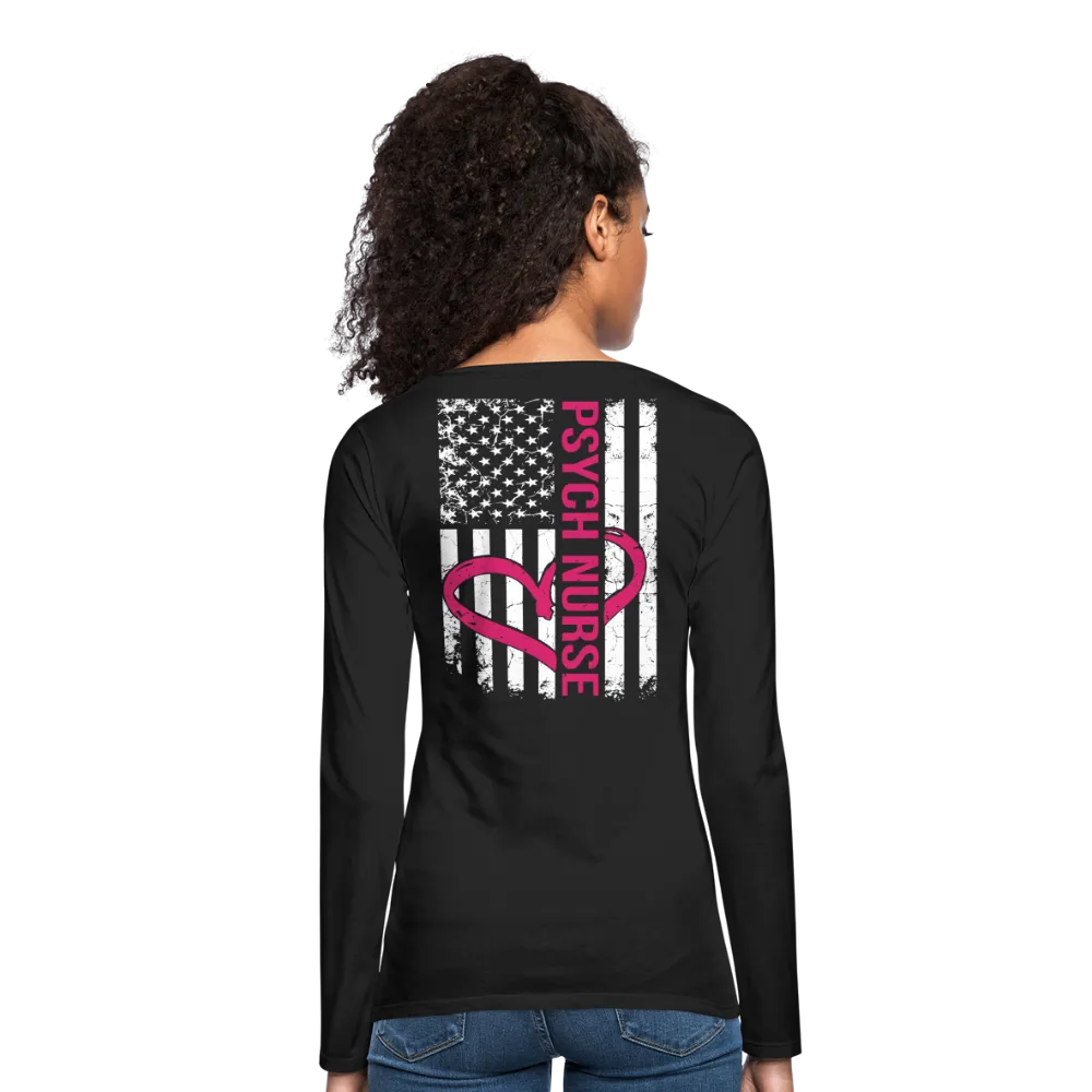 Psych Nurse Women's Premium Long Sleeve T-Shirt