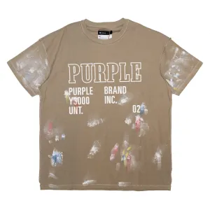 Purple Brand P101 Monument Tee  'Earth Panted'