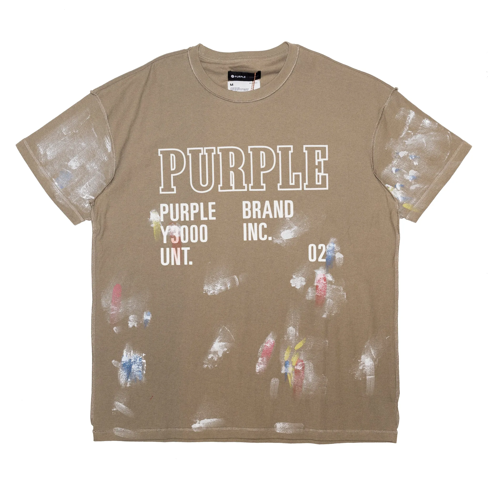 Purple Brand P101 Monument Tee  'Earth Panted'