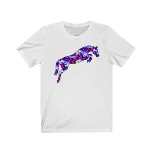 Purple Flag Jumper - Unisex Jersey Short Sleeve Tee