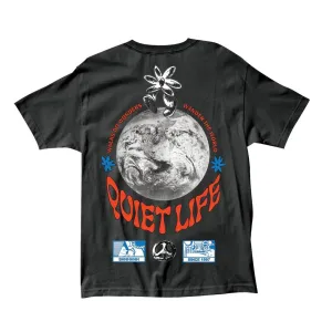 QUIET LIFE Walks Do Wonders Tee Black