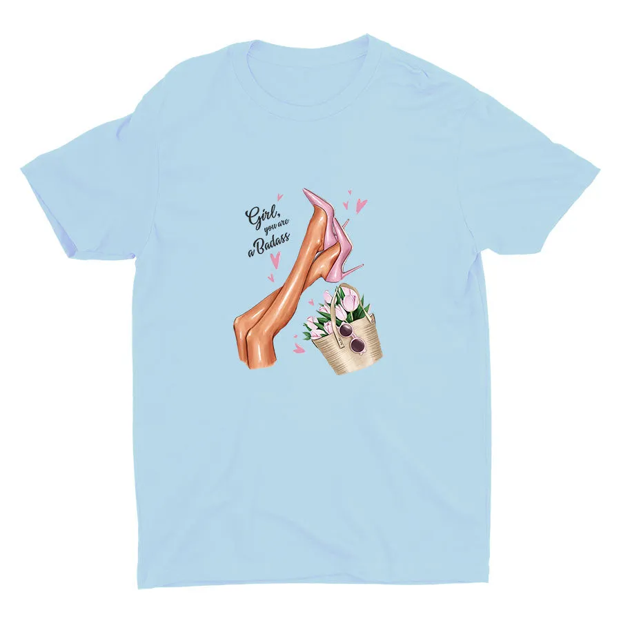 "Girl, You are a Badass" Cotton Tee