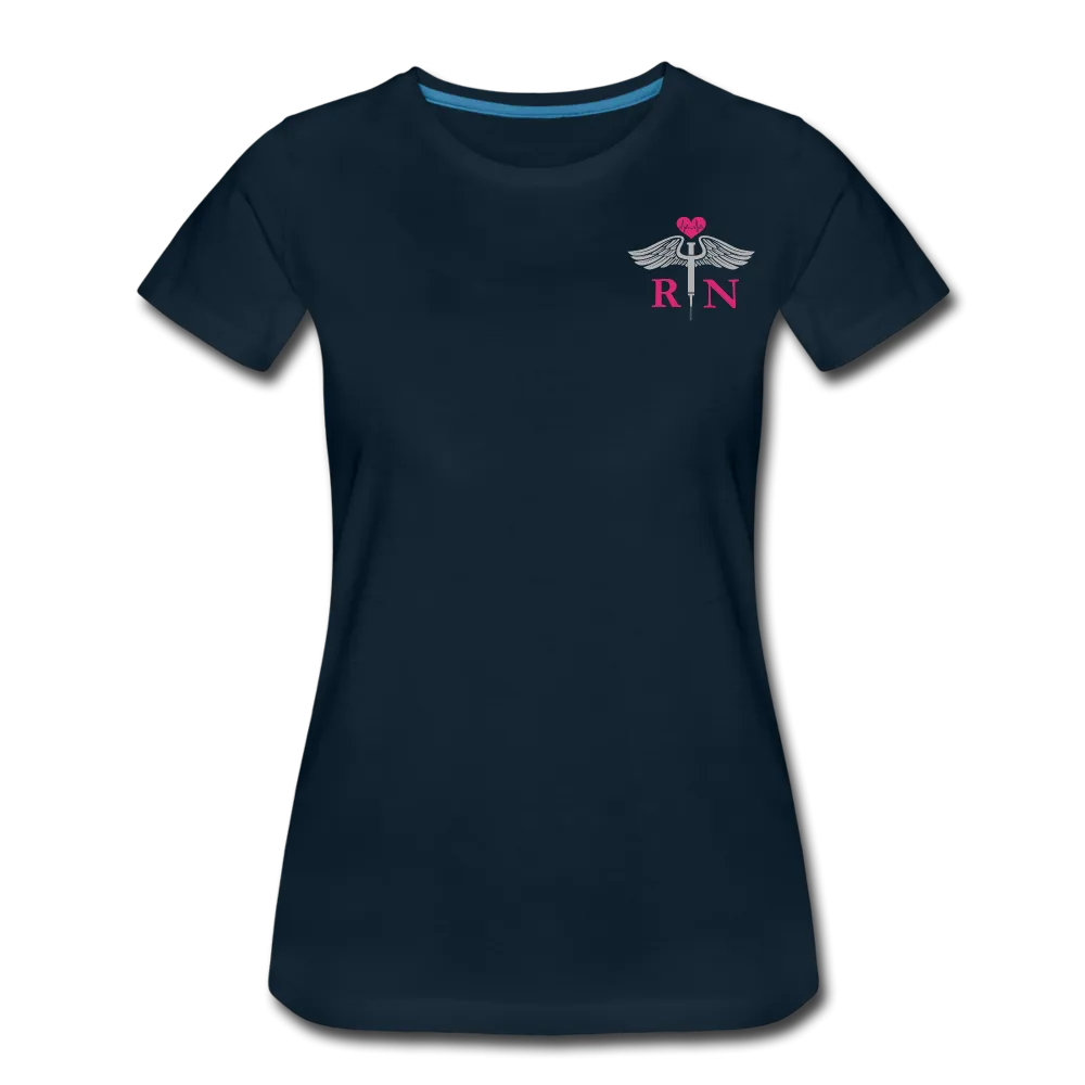RN Nurse Flag Women’s Premium T- Shirt (CK1295) Updated