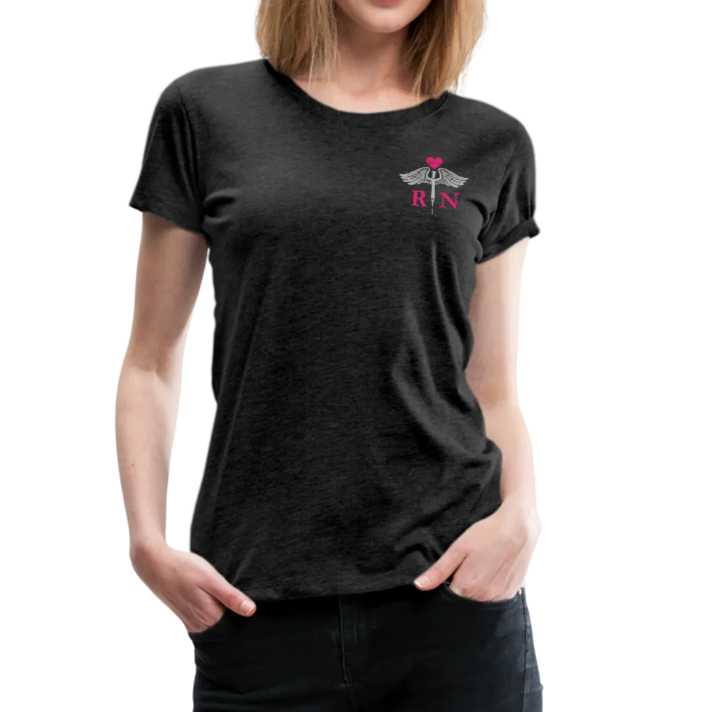 RN Nurse Flag Women’s Premium T- Shirt (CK1295) Updated