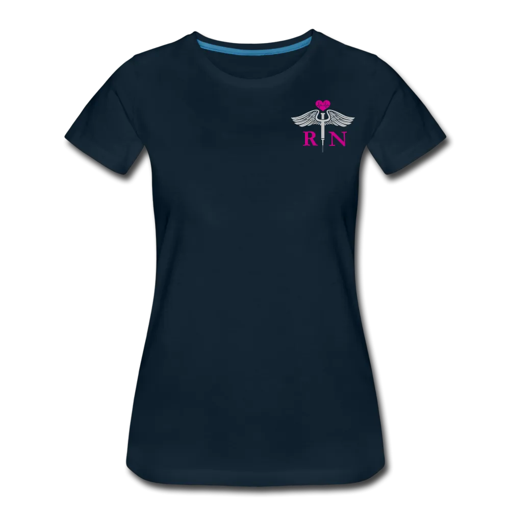 RN Nurse Flag Women’s Premium T- Shirt (CK1295) Updated