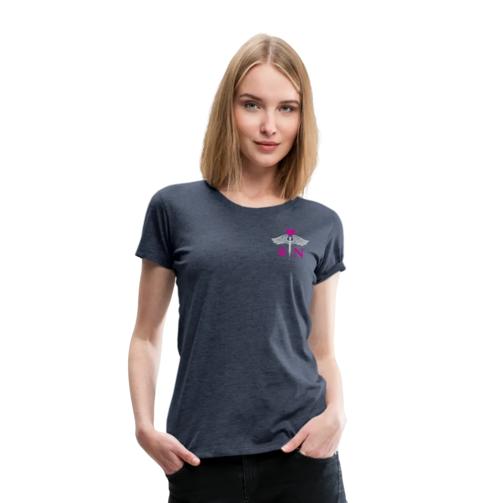 RN Nurse Flag Women’s Premium T- Shirt (CK1295) Updated