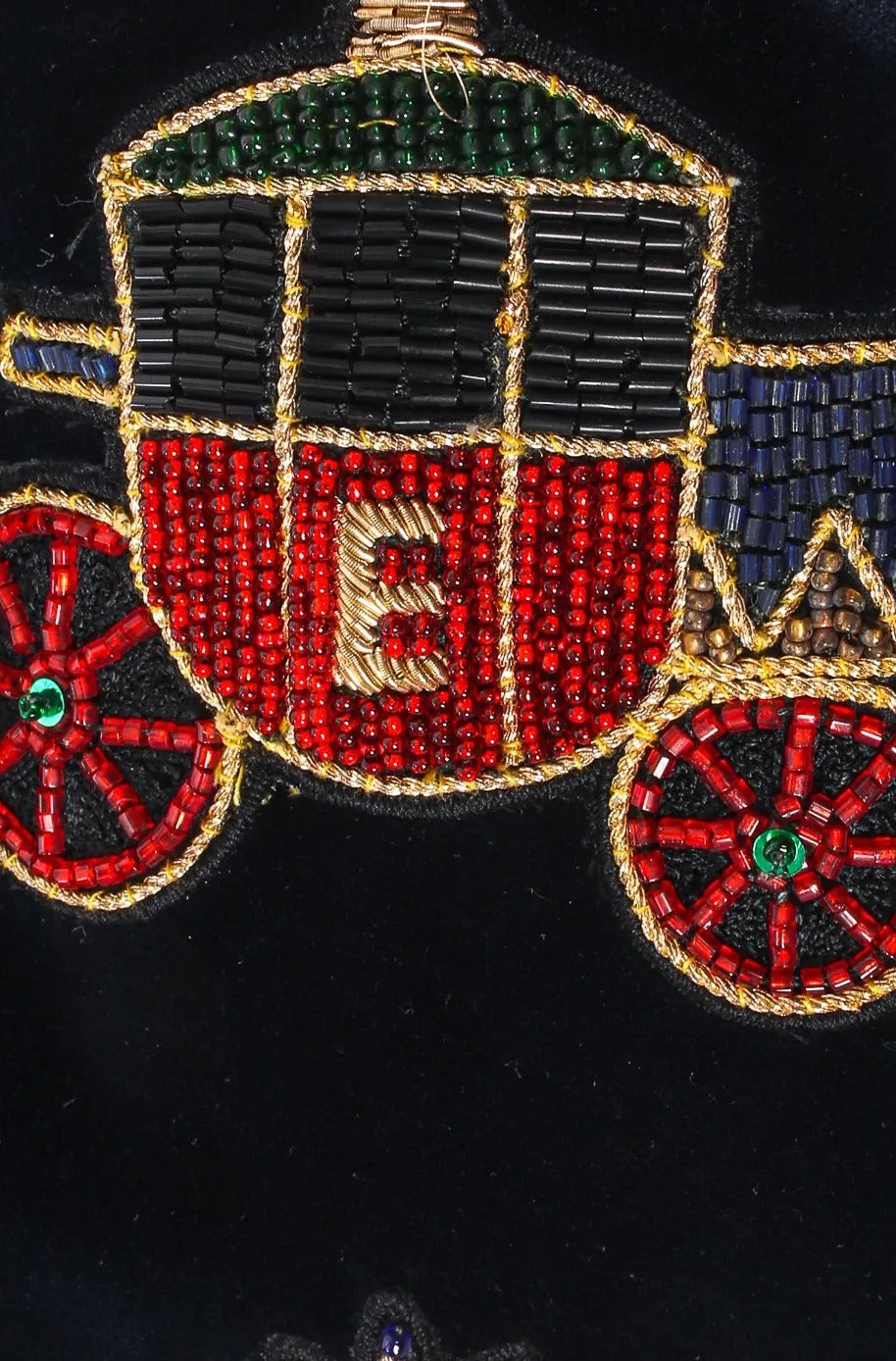 Royal Appliqué Velvet Jacket