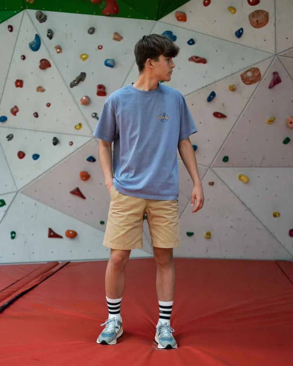 Running Man Tee - Dusty Purple
