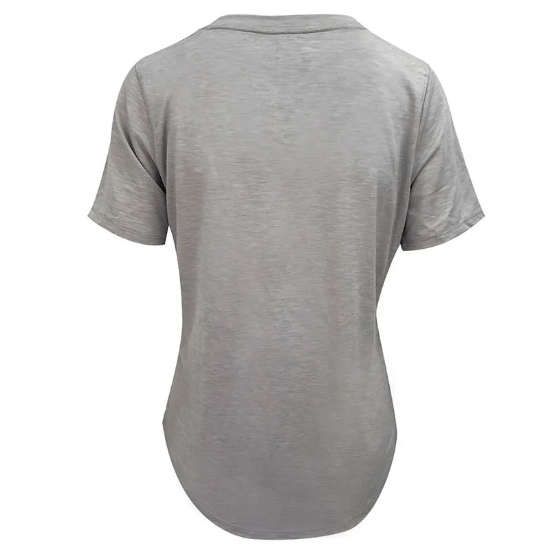 Sale - Under Armour Ladies Breezy V-Neck T-Shirt