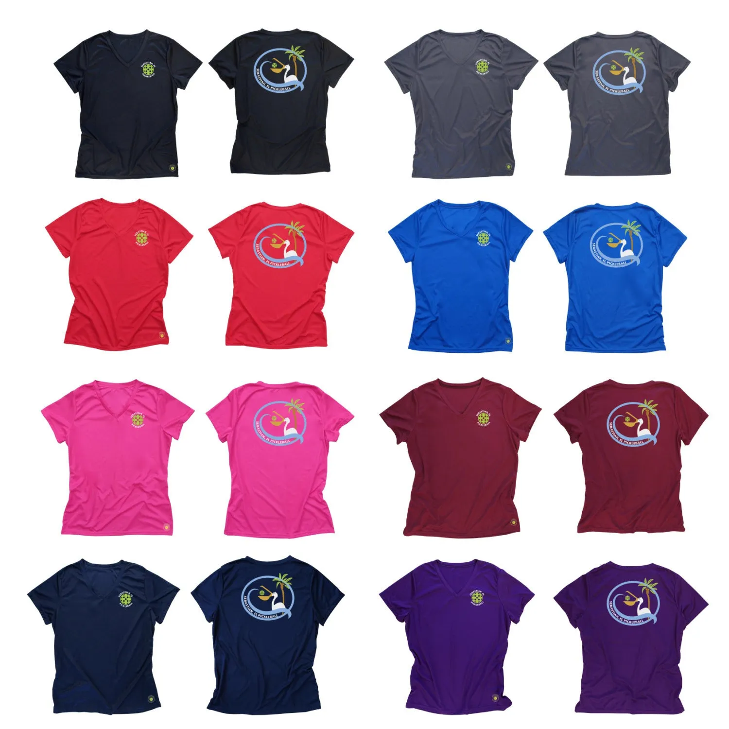 Sebastian, FL Ladies Pickleball Club T-Shirt - Performance Dri-Fit
