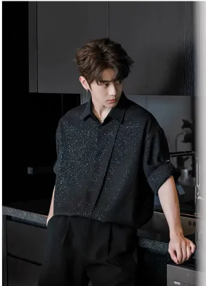 Sequined Business Shirt