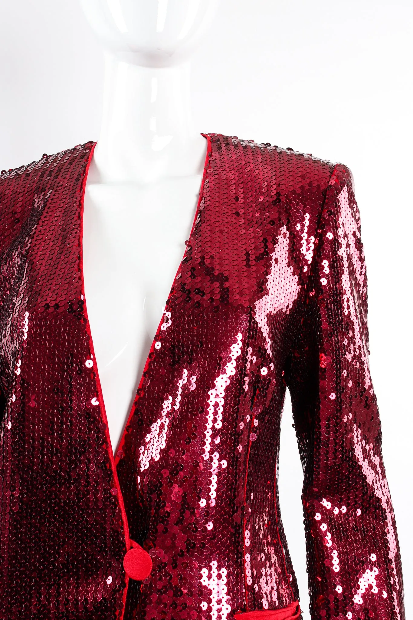 Sequined Jacket & Pant Suit