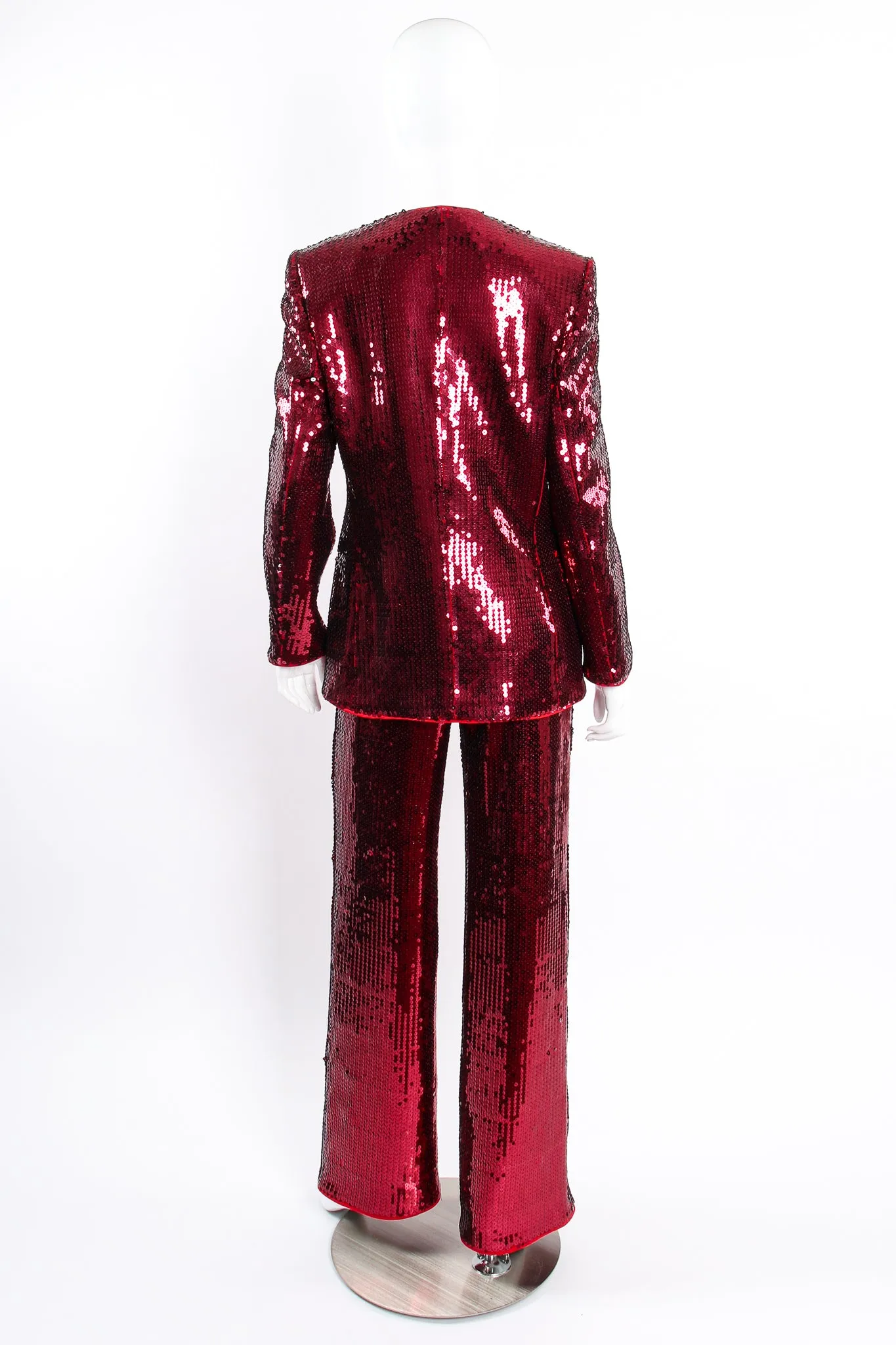 Sequined Jacket & Pant Suit
